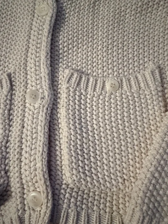 Splendid Dre Cardigan Moonstone Cream Size M - Picture 8 of 11